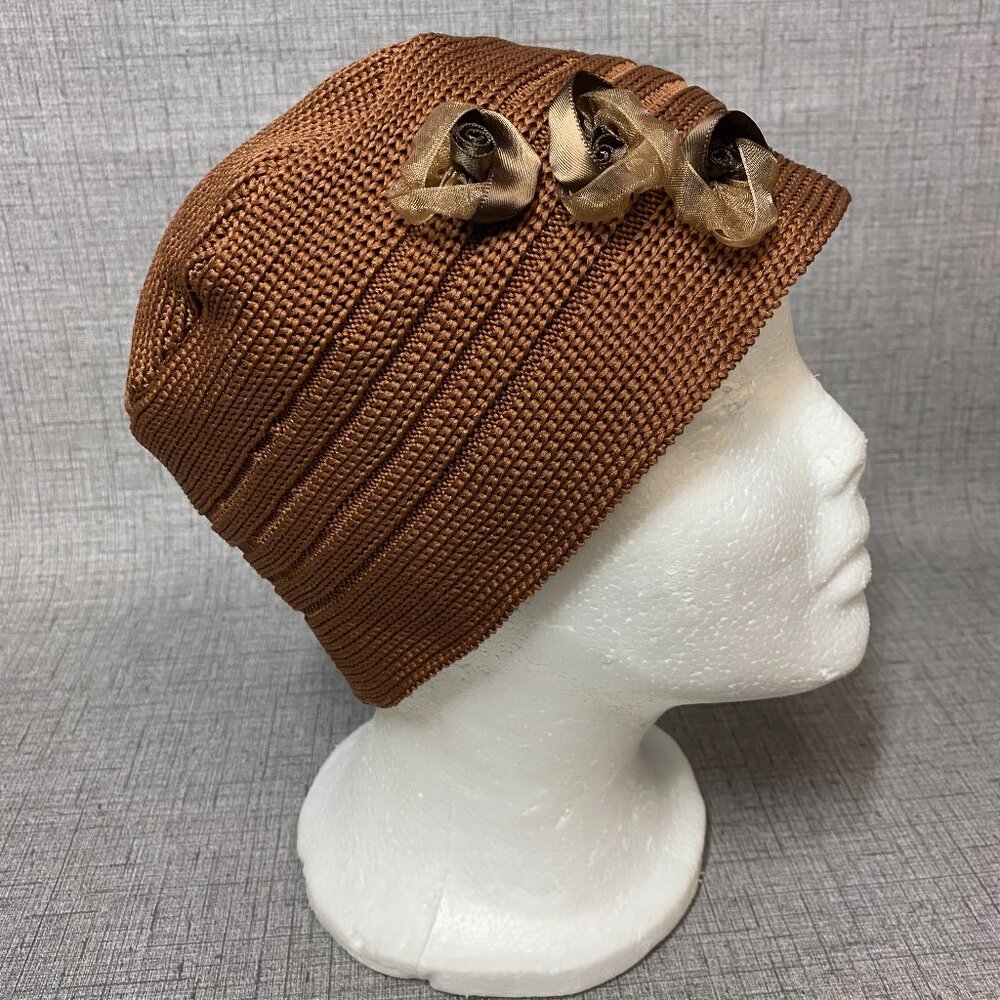 Olive Branch by Frank Olive Black Knit Beanie